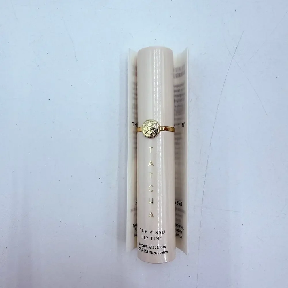 Tatcha The Kissu Lip Tint Plum Blossom SPF 25 New in Box